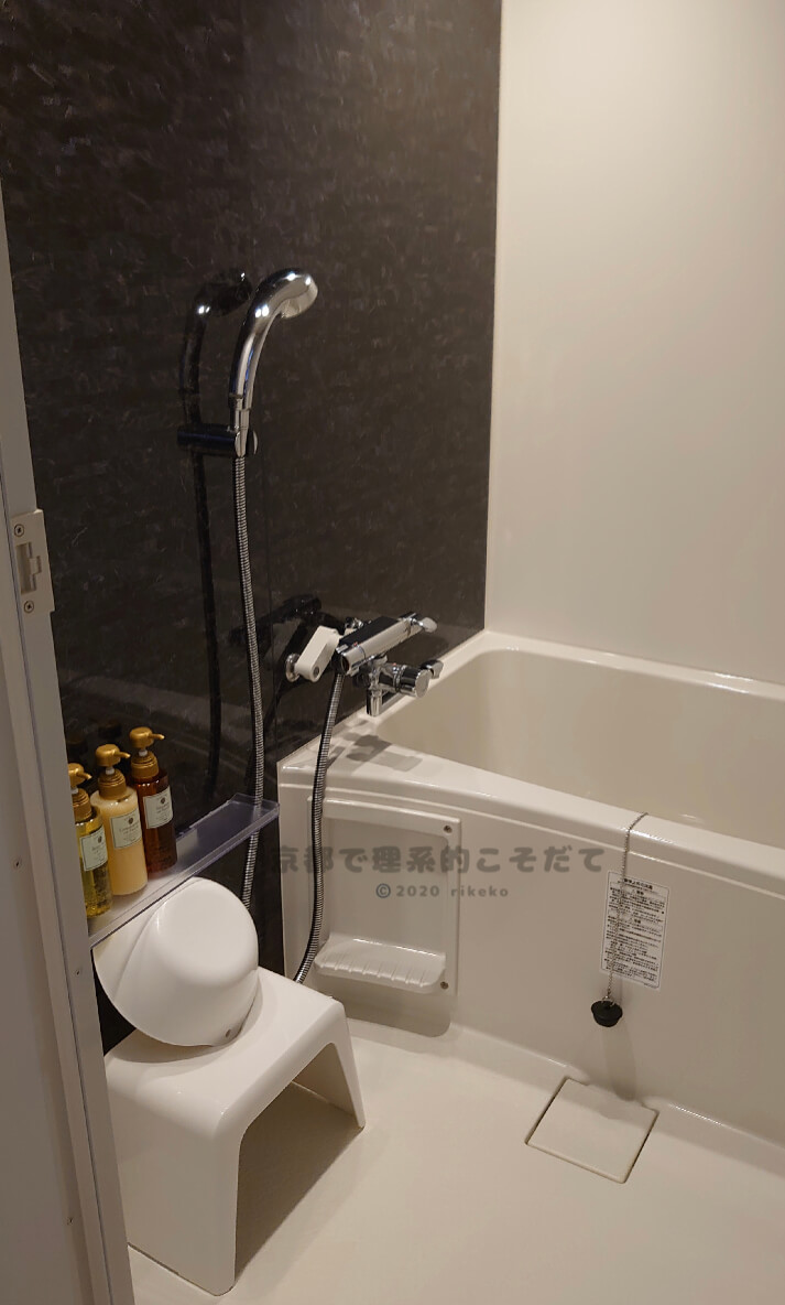 変なホテル奈良のバスルーム