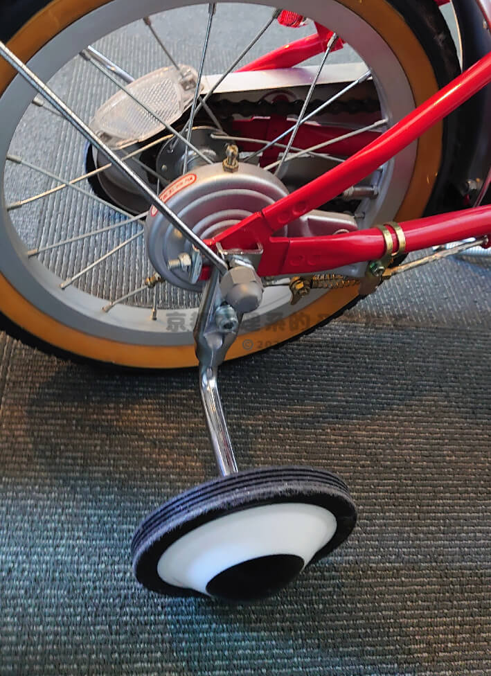 子どもの自転車の補助輪