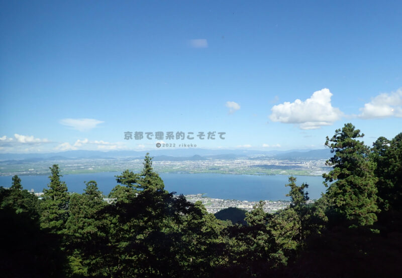 延暦寺会館から琵琶湖の絶景